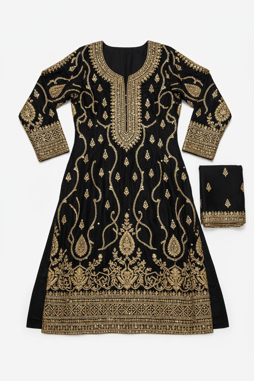 AbiNaz Women's Luxury Kurta