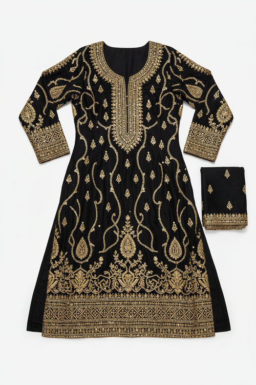 AbiNaz Women's Luxury Kurta
