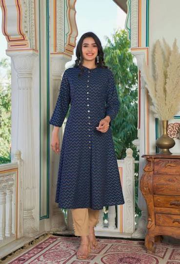 Women Printed Kurti